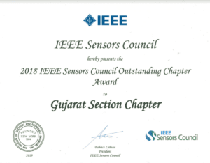 2018 IEEE Sensors Council Outstanding Chapter Award 