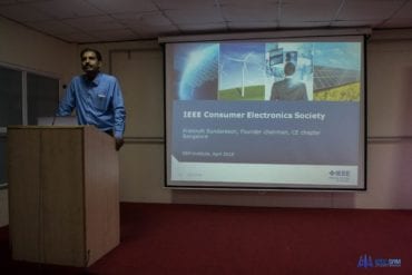 Prabindh Sundareson delivering keynote