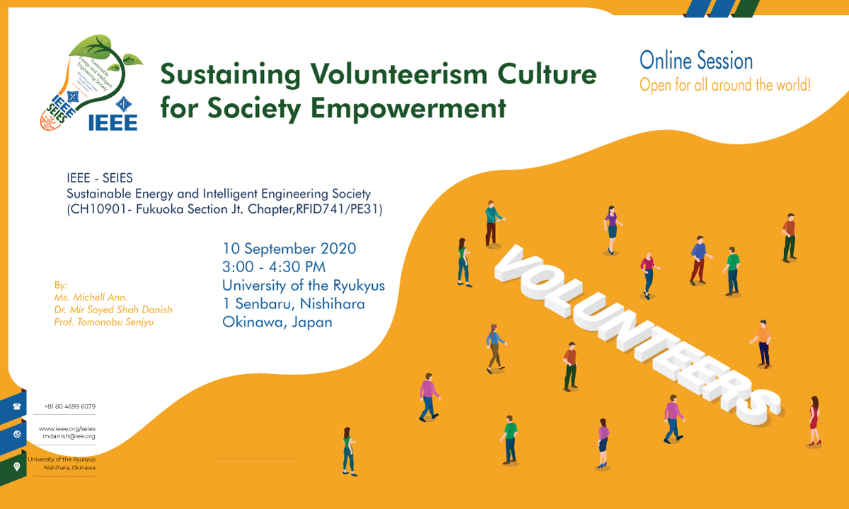 Webinar: Sustaining Volunteerism Culture for Society Empowerment (SVCSE ...