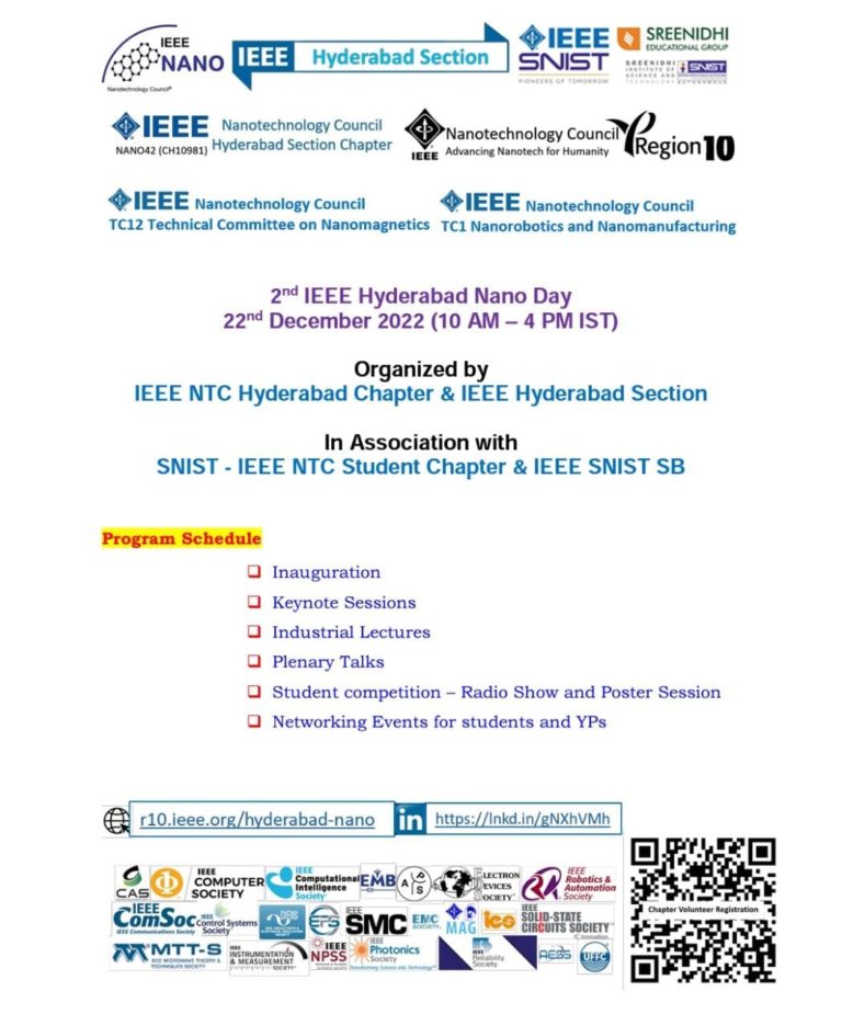 2ndhnd - IEEE Hyderabad Nanotechnology Council Chapter