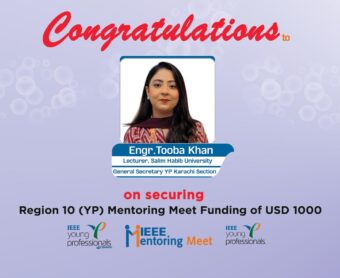 IEEE Region 10 YP Mentoring Meet – won and hosted at Salim Habib University