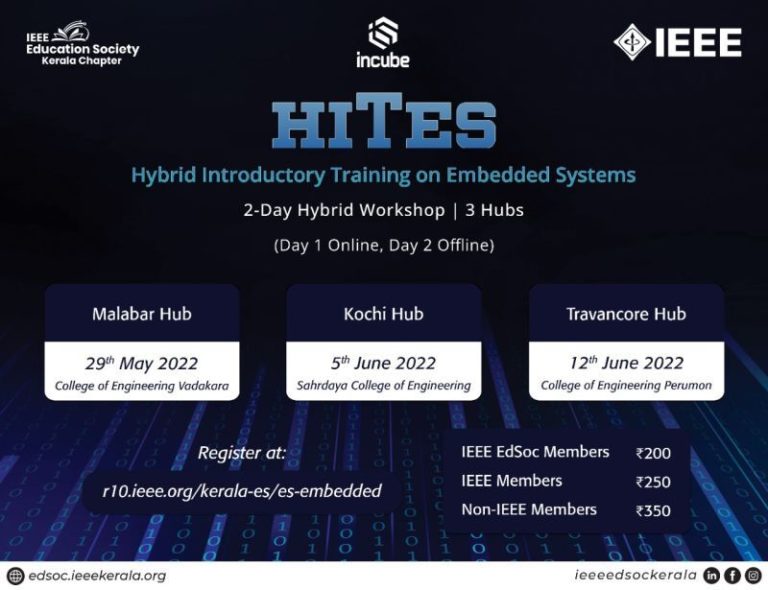 HITES: Hybrid Introductory Training on Embedded Systems