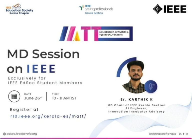 MD Session on IEEE