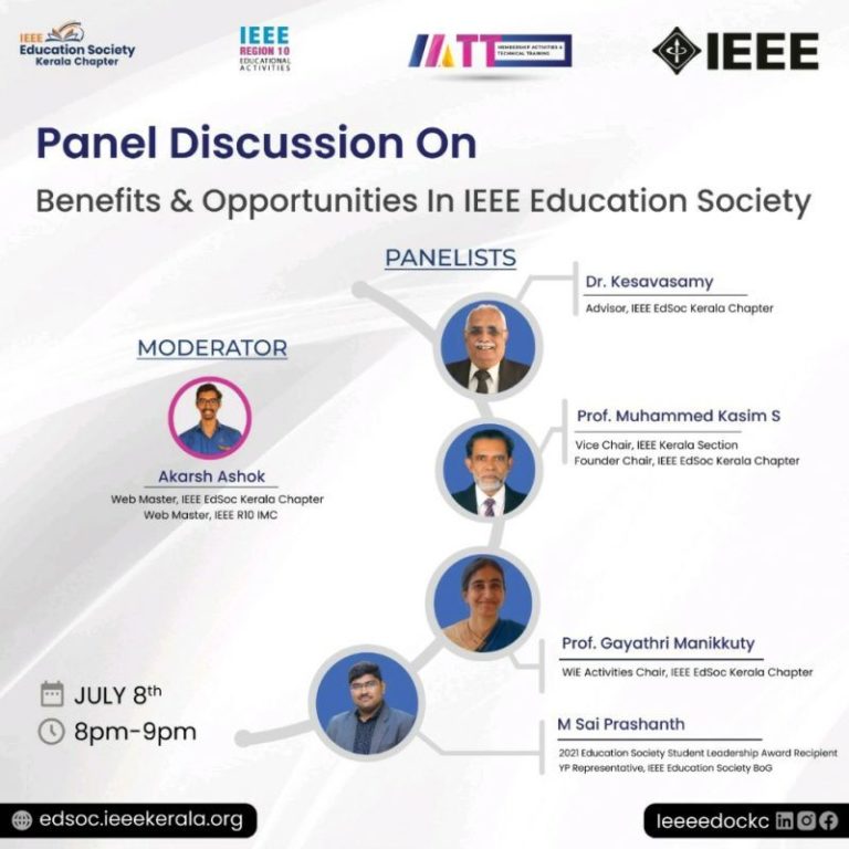 Panel discussion: Benefits and opportunities in IEEE Education Society