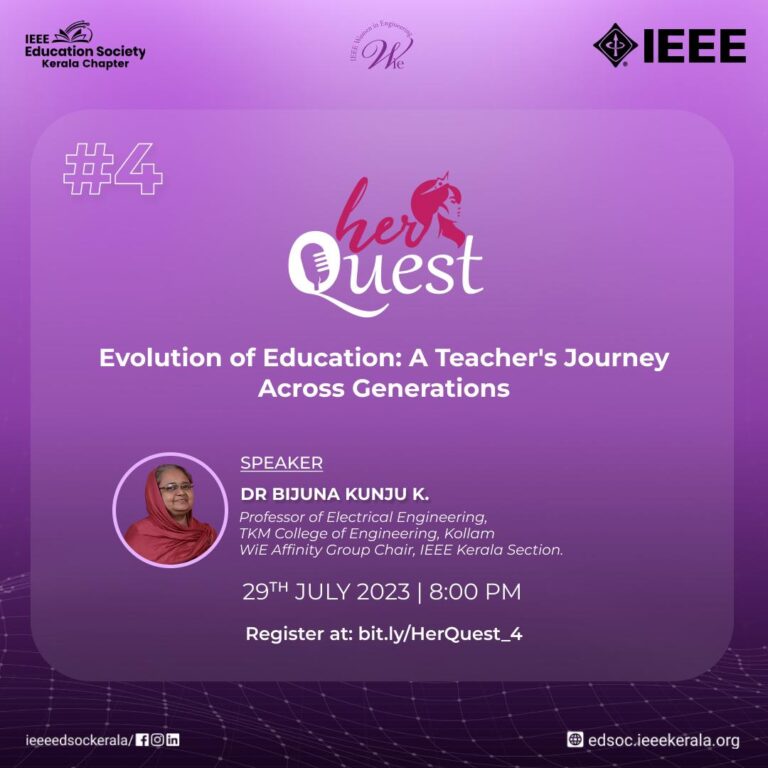 Talk on “Evolution of Education: A Teacher’s Journey Across Generations”