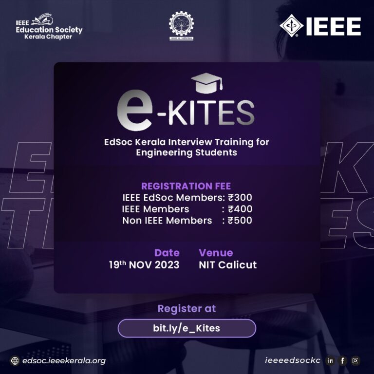 e-KITES: EdSoc Kerala Interview Training for Engineering Students