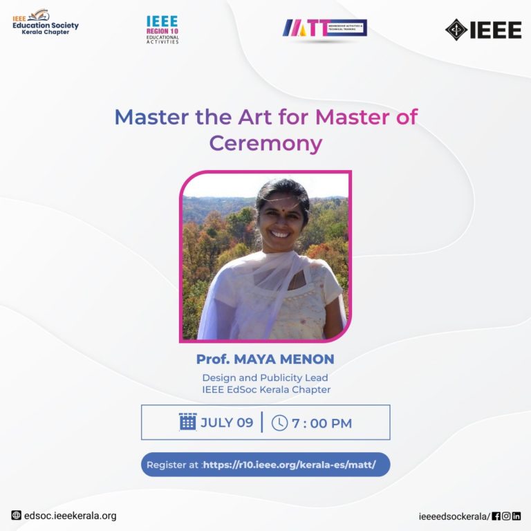 Talk Session: Master the arts of Master of Ceremony