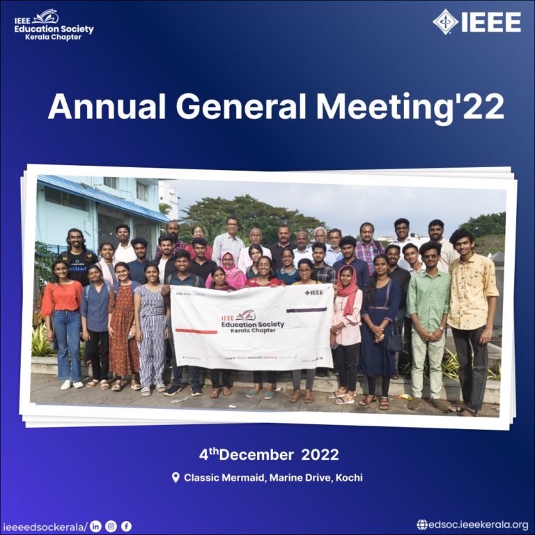 Annual General Meet – EdSoc Kerala Chapter
