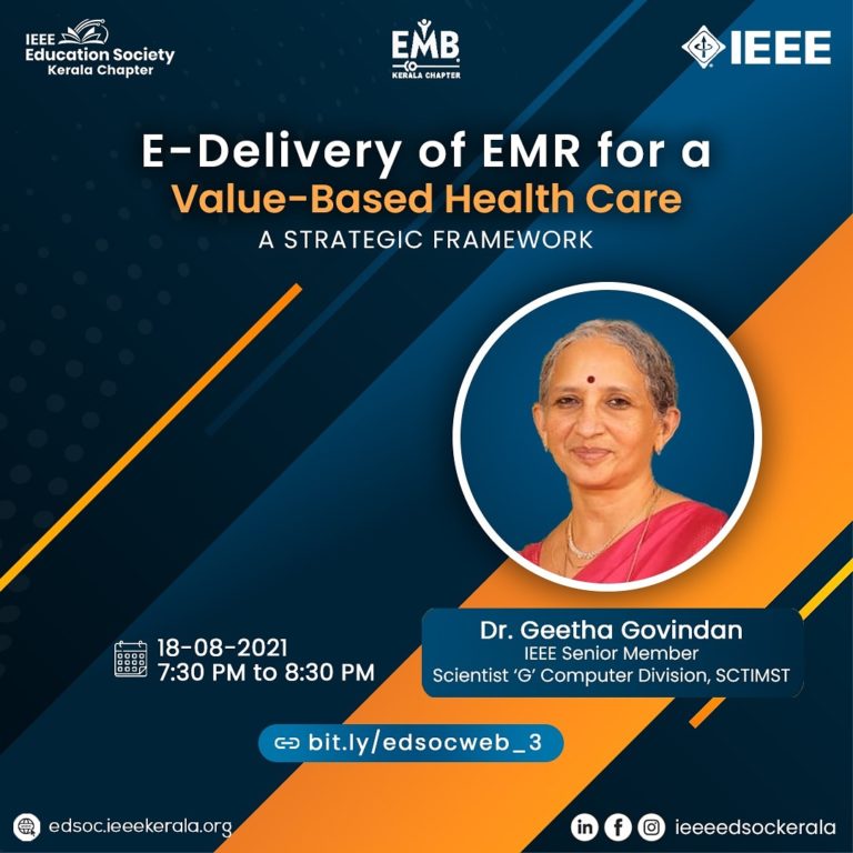 Webinar on E-Delivery of EMR for a Value-Based Health Care