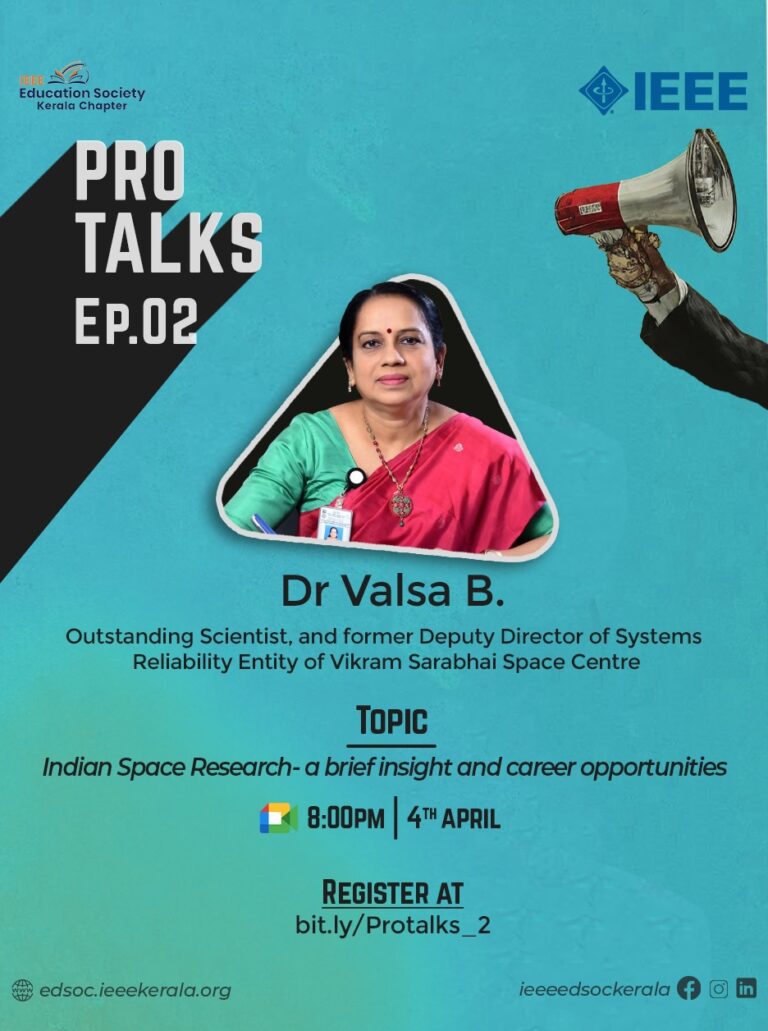 Pro Talks Episode 2: Indian Space Research – A Brief Insight and Career Opportunities