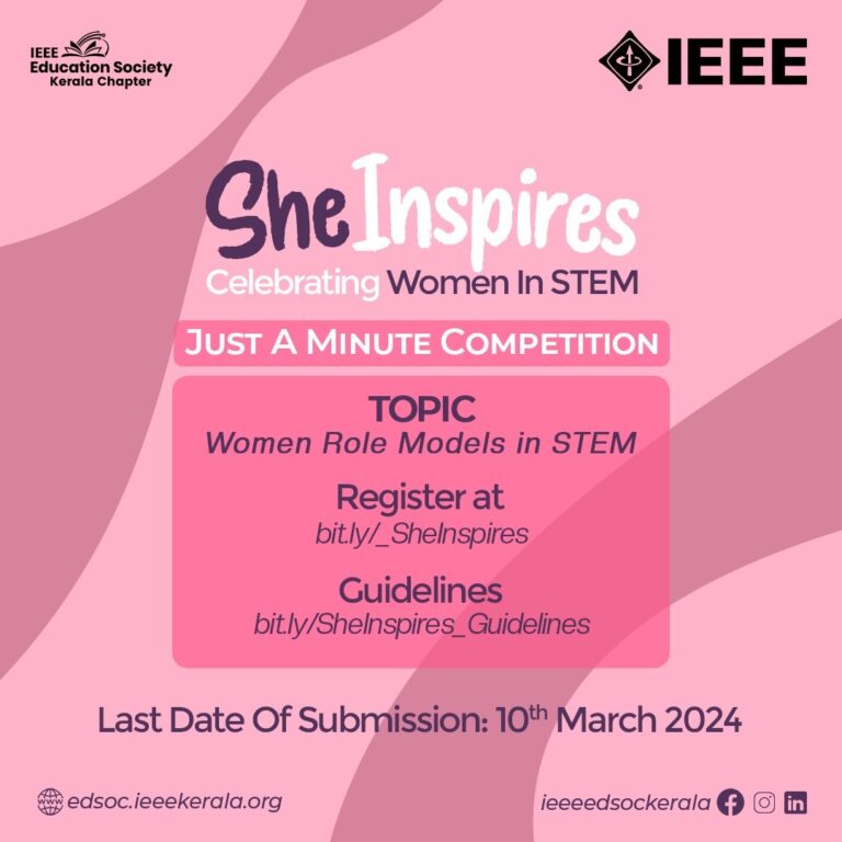 SheInspires – Celebrating Women in STEM